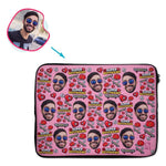 Load image into Gallery viewer, Boyfriend Personalized Laptop Sleeve
