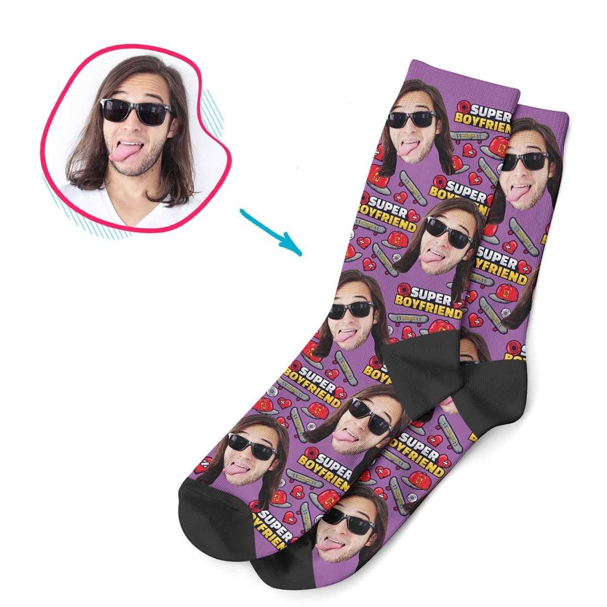 Boyfriend Personalized Socks