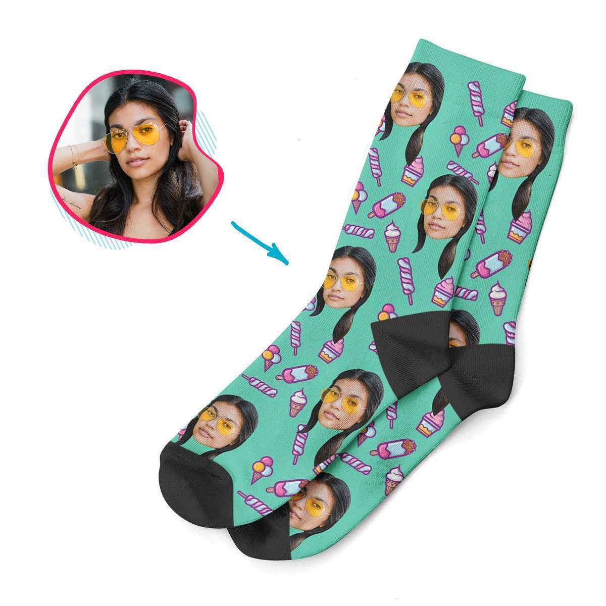 Candies Personalized Socks