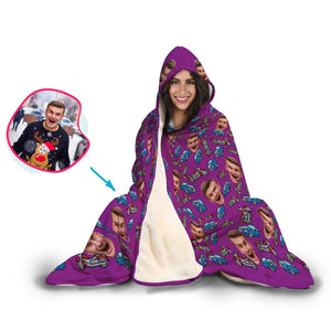 Cars & Motorbikes Personalized Hooded Blanket