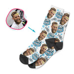 Load image into Gallery viewer, Cat Dad Personalized Socks
