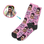 Load image into Gallery viewer, Cat Mom Personalized Socks
