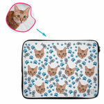 Load image into Gallery viewer, Cat Personalized Laptop Sleeve
