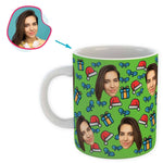 Load image into Gallery viewer, Christmas Hat Personalized Mug
