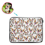 Load image into Gallery viewer, Christmas Tree Toy Personalized Laptop Sleeve
