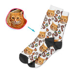 Load image into Gallery viewer, Christmas Tree Toy Personalized Socks
