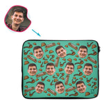 Load image into Gallery viewer, Cool Grandfather Personalized Laptop Sleeve
