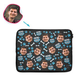 Load image into Gallery viewer, Dog Dad Personalized Laptop Sleeve
