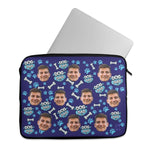 Load image into Gallery viewer, Dog Dad Personalized Laptop Sleeve
