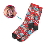 Load image into Gallery viewer, Dog Dad Personalized Socks
