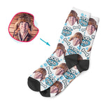 Load image into Gallery viewer, Dog Dad Personalized Socks
