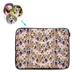 Load image into Gallery viewer, Dog Mash Personalized Laptop Sleeve
