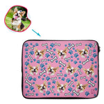 Load image into Gallery viewer, Dog Personalized Laptop Sleeve

