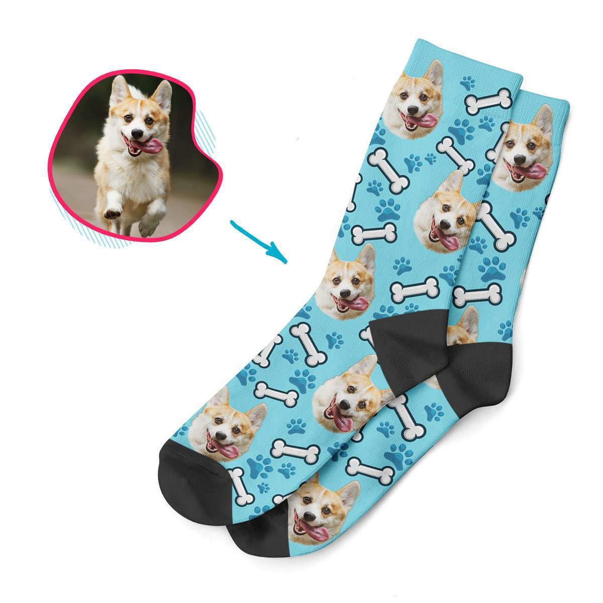 Dog Personalized Socks