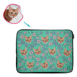 Load image into Gallery viewer, Donuts Personalized Laptop Sleeve
