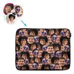 Load image into Gallery viewer, Face Mash Personalized Laptop Sleeve

