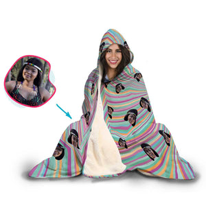 Fantasy Personalized Hooded Blanket