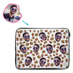 Load image into Gallery viewer, Fastfood Personalized Laptop Sleeve
