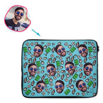 Load image into Gallery viewer, Football Personalized Laptop Sleeve
