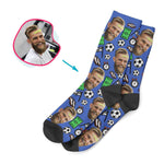 Load image into Gallery viewer, Football Personalized Socks
