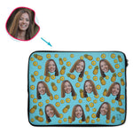 Load image into Gallery viewer, Fruits Personalized Laptop Sleeve

