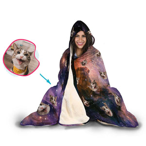 Galaxy Personalized Hooded Blanket