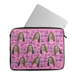 Load image into Gallery viewer, Girlfriend Personalized Laptop Sleeve
