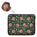 Load image into Gallery viewer, Good Luck Personalized Laptop Sleeve

