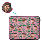 Load image into Gallery viewer, Good Luck Personalized Laptop Sleeve
