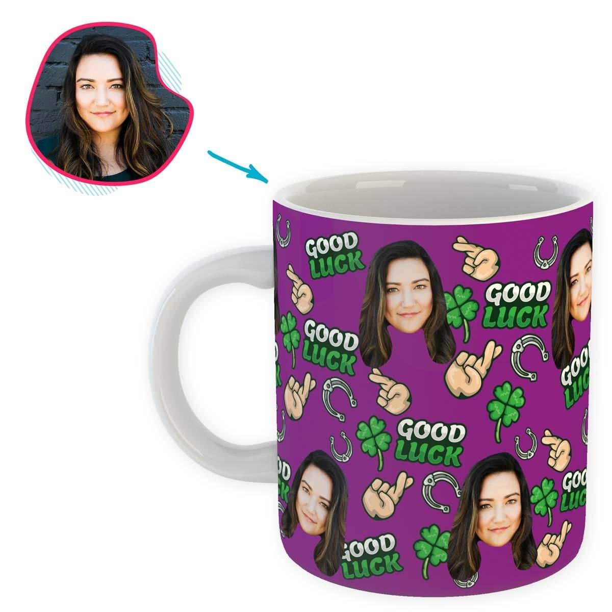 Good Luck Personalized Mug