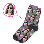 Load image into Gallery viewer, Good Luck Personalized Socks
