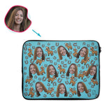 Load image into Gallery viewer, Horse Personalized Laptop Sleeve
