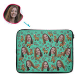 Load image into Gallery viewer, Horse Personalized Laptop Sleeve
