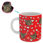 Load image into Gallery viewer, I &lt;3 You Personalized Mug
