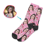 Load image into Gallery viewer, I Love You Personalized Socks
