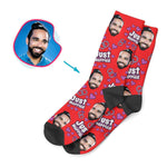 Load image into Gallery viewer, Just Married Personalized Socks
