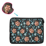 Load image into Gallery viewer, Love Dad Personalized Laptop Sleeve

