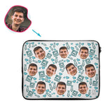 Load image into Gallery viewer, Love Dad Personalized Laptop Sleeve
