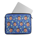 Load image into Gallery viewer, Love Dad Personalized Laptop Sleeve
