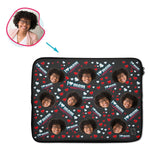 Load image into Gallery viewer, Love Mom Personalized Laptop Sleeve
