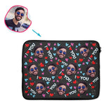 Load image into Gallery viewer, Love You Personalized Laptop Sleeve

