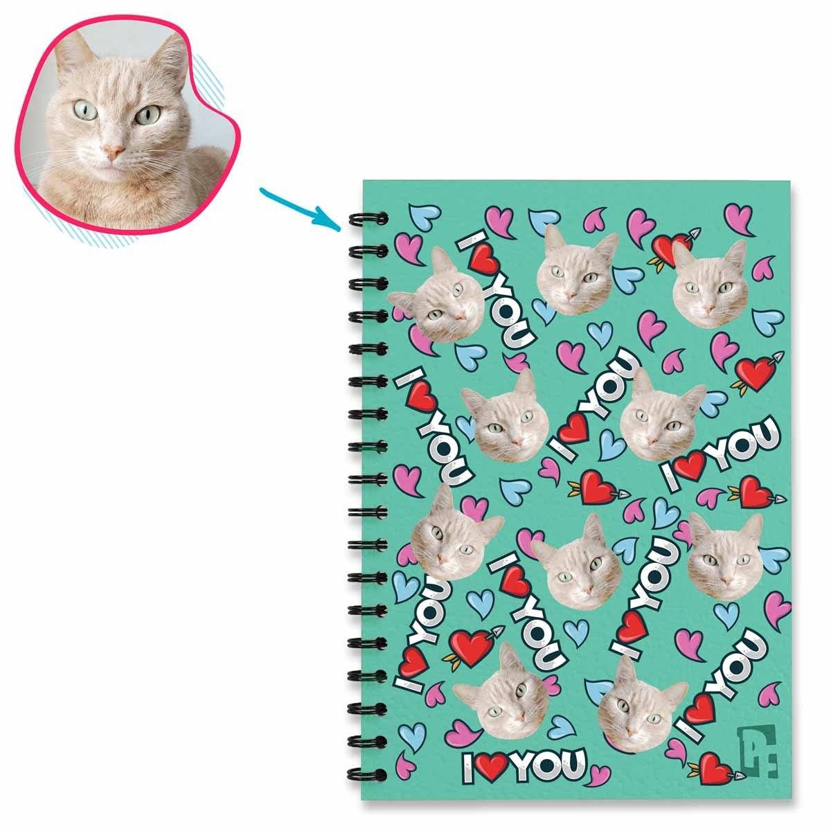 Love You Personalized Notebook