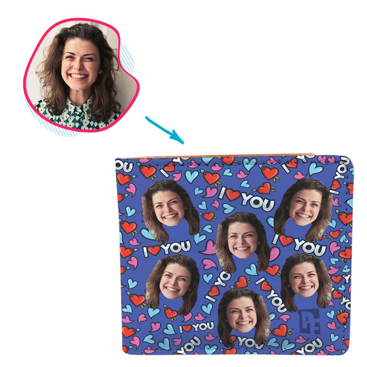 Love You Personalized Wallet