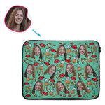 Load image into Gallery viewer, Makeup Personalized Laptop Sleeve
