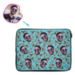 Load image into Gallery viewer, Mistletoe Personalized Laptop Sleeve

