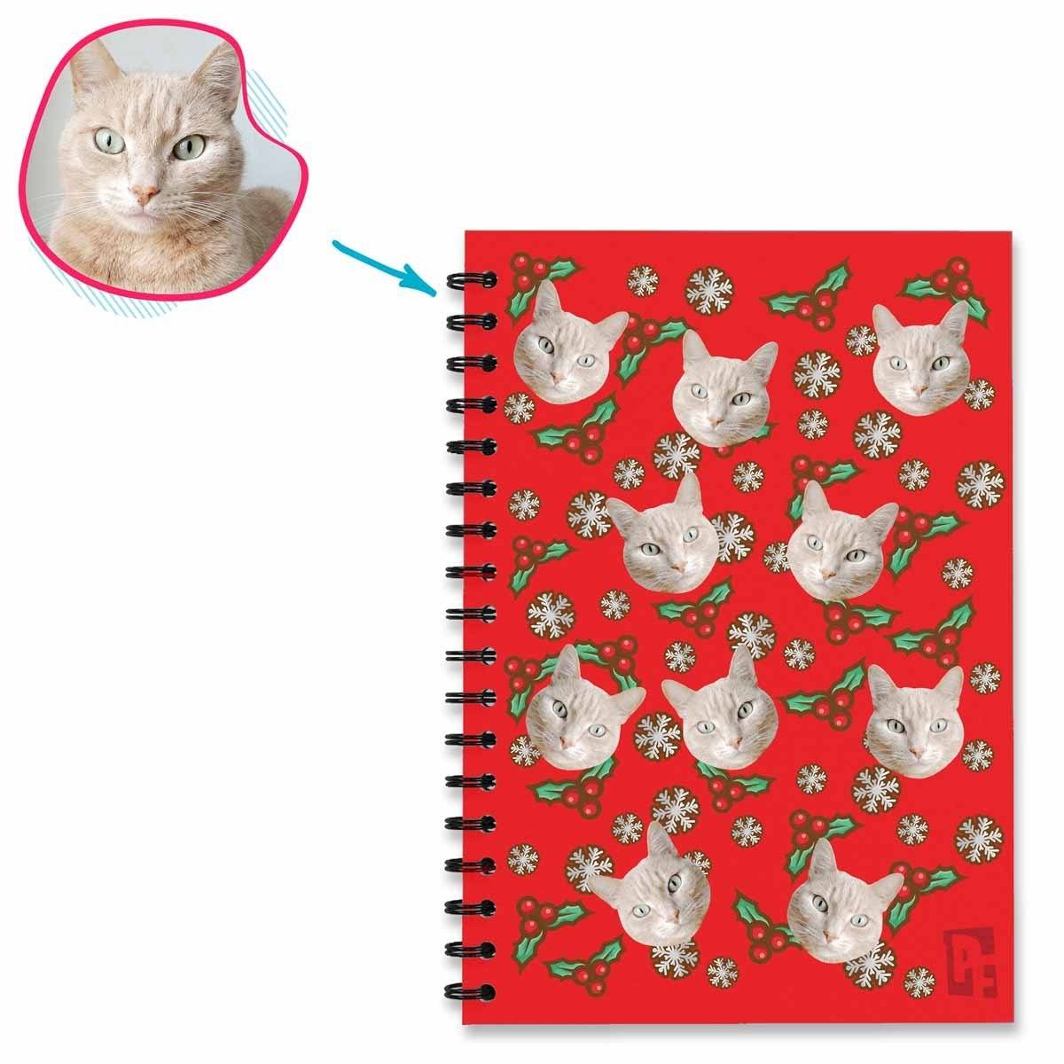 Mistletoe Personalized Notebook