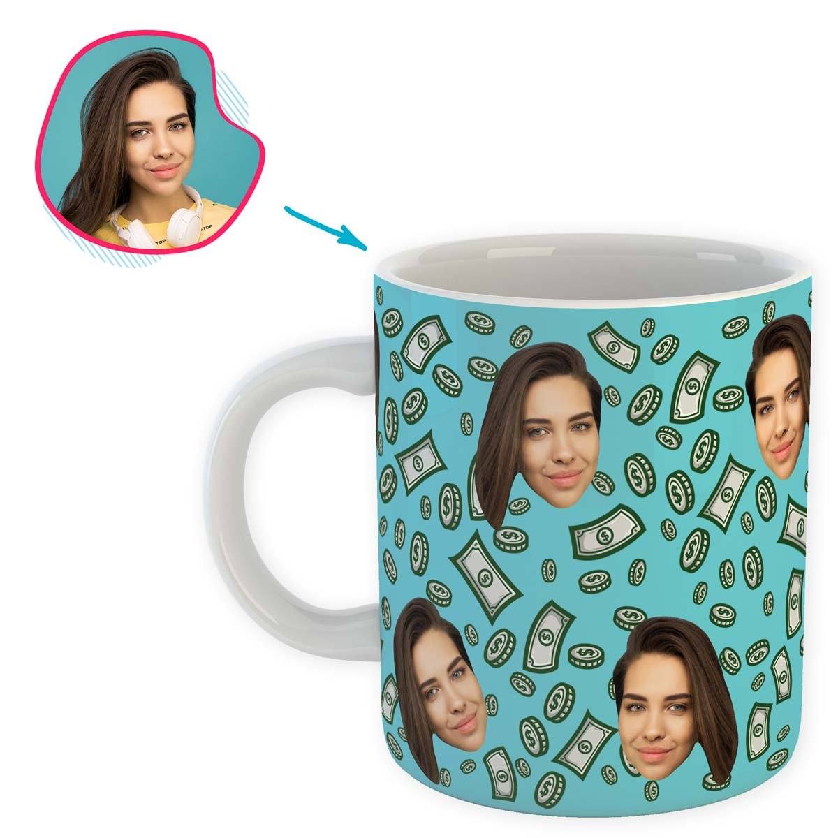 Money Personalized Mug