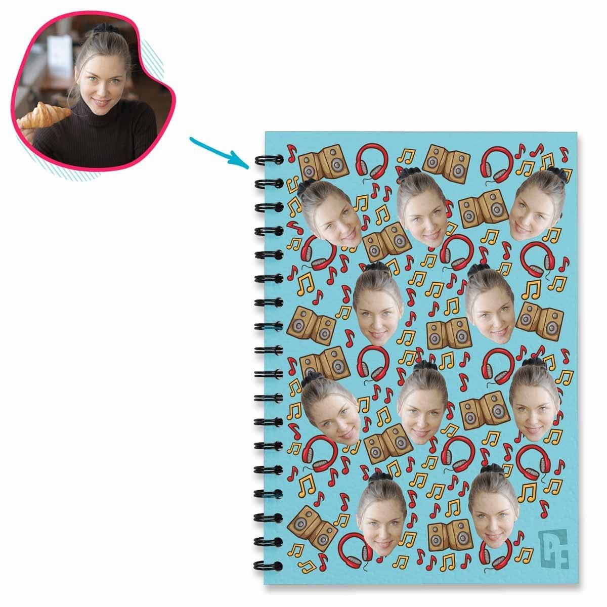 Music Personalized Notebook