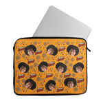 Load image into Gallery viewer, Pizza Lover Personalized Laptop Sleeve
