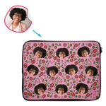 Load image into Gallery viewer, Pizza Personalized Laptop Sleeve
